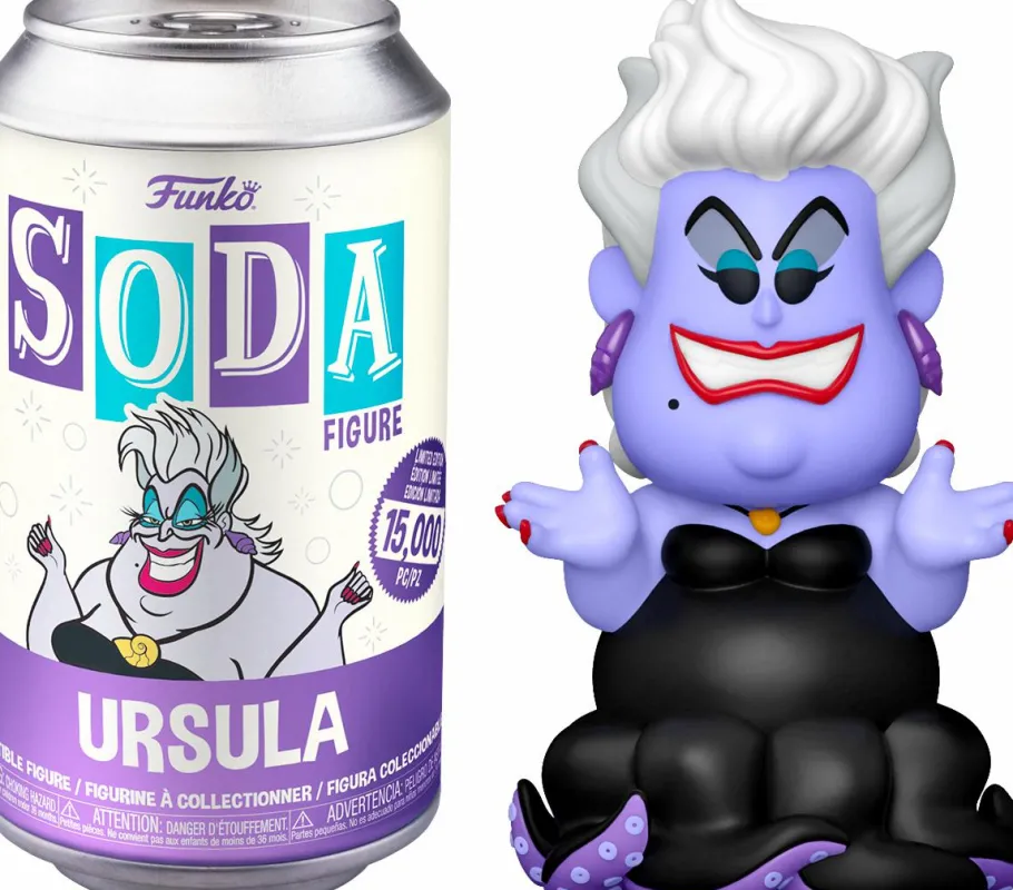 Designer Vinyl>The Little Mermaid - Ursula Vinyl SODA Figure in Collector Can (International Edition)