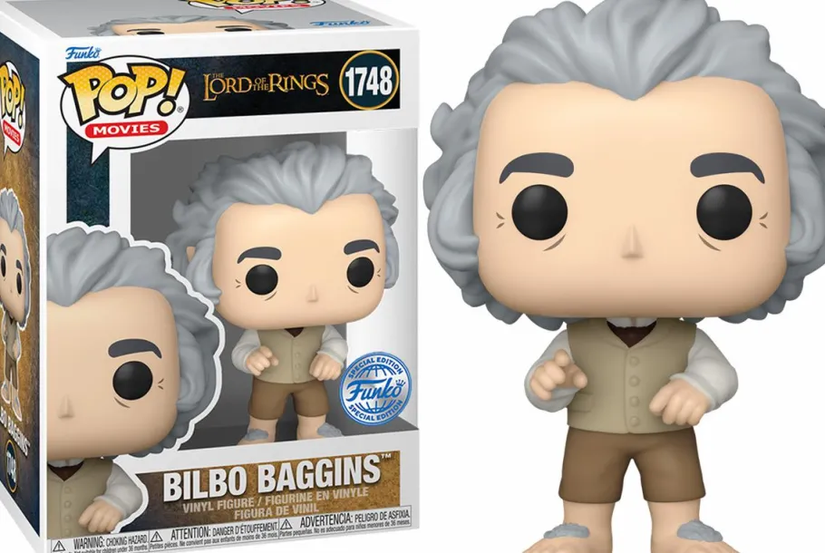 Standard Pop!>Lord of the Rings The - Bilbo Baggins Pop! Vinyl Figure (Popcultcha Exclusive)