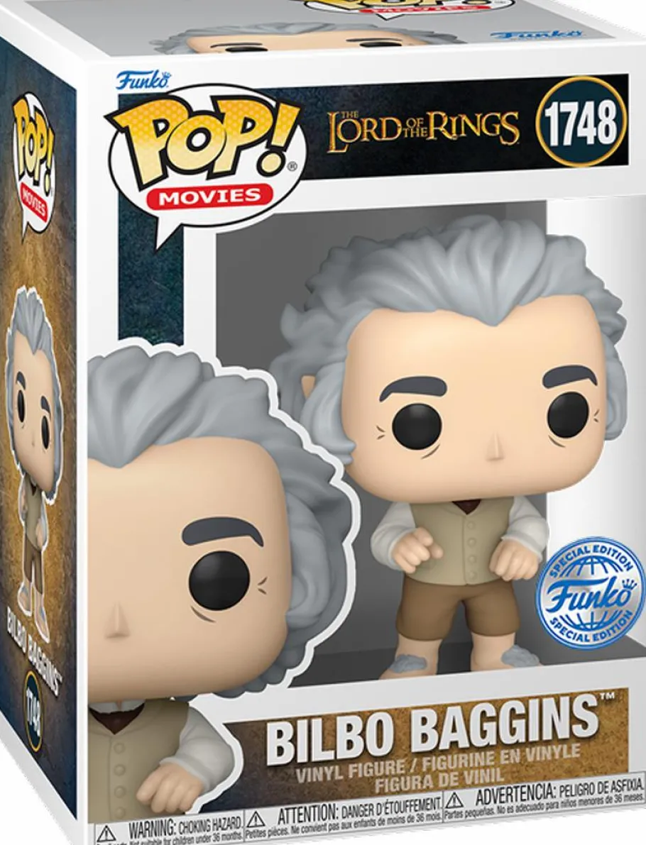 Standard Pop!>Lord of the Rings The - Bilbo Baggins Pop! Vinyl Figure (Popcultcha Exclusive)