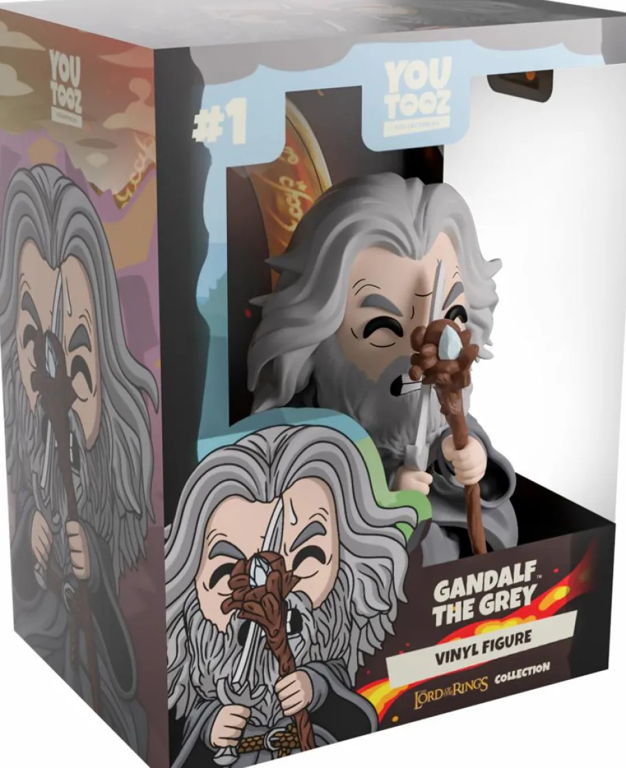 Designer Vinyl>Lord of the Rings The - Gandalf the Grey 4.5" Vinyl Figure