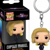 Pop! Keychains>The Marvels (2023) - Captain Marvel Pocket Pop! Keychain