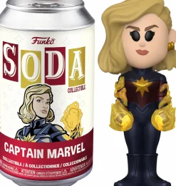 Designer Vinyl>The Marvels (2023) - Captain Marvel Vinyl SODA Figure in Collector Can
