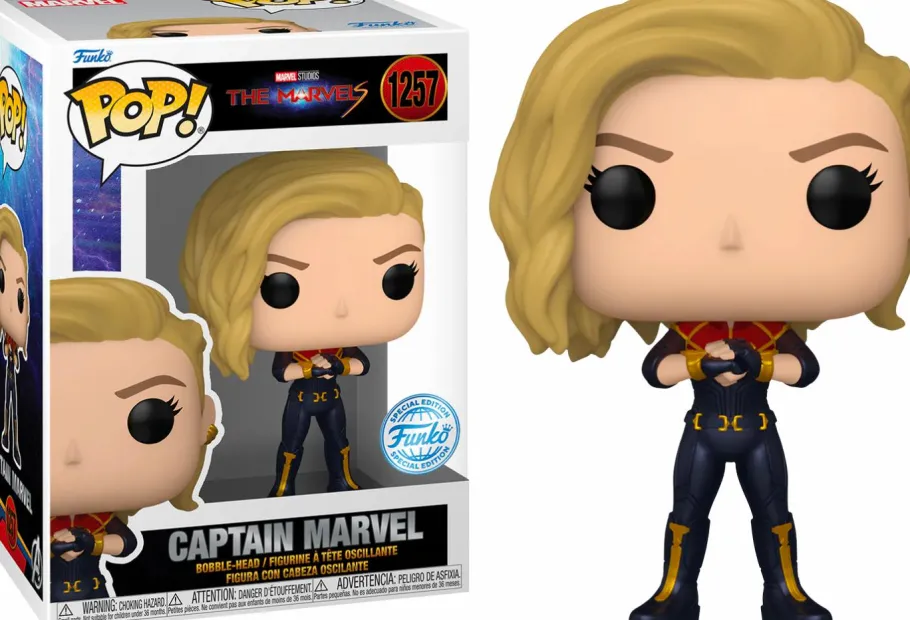 Standard Pop!>The Marvels (2023) - Captain Marvel Ready to Fight Pop! Vinyl Figure