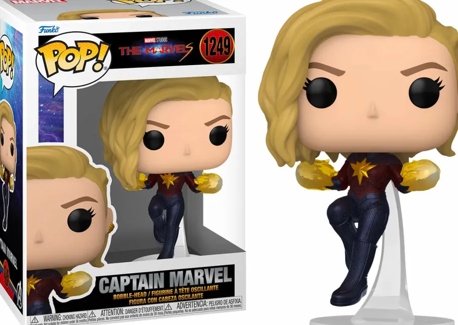 Pop! Bundles>The Marvels (2023) - Higher, Further, Faster Pop! Vinyl Bundle (Set of 6)