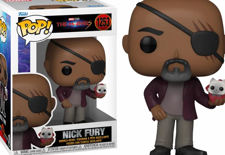 Standard Pop!>The Marvels (2023) - Nick Fury Pop! Vinyl Figure