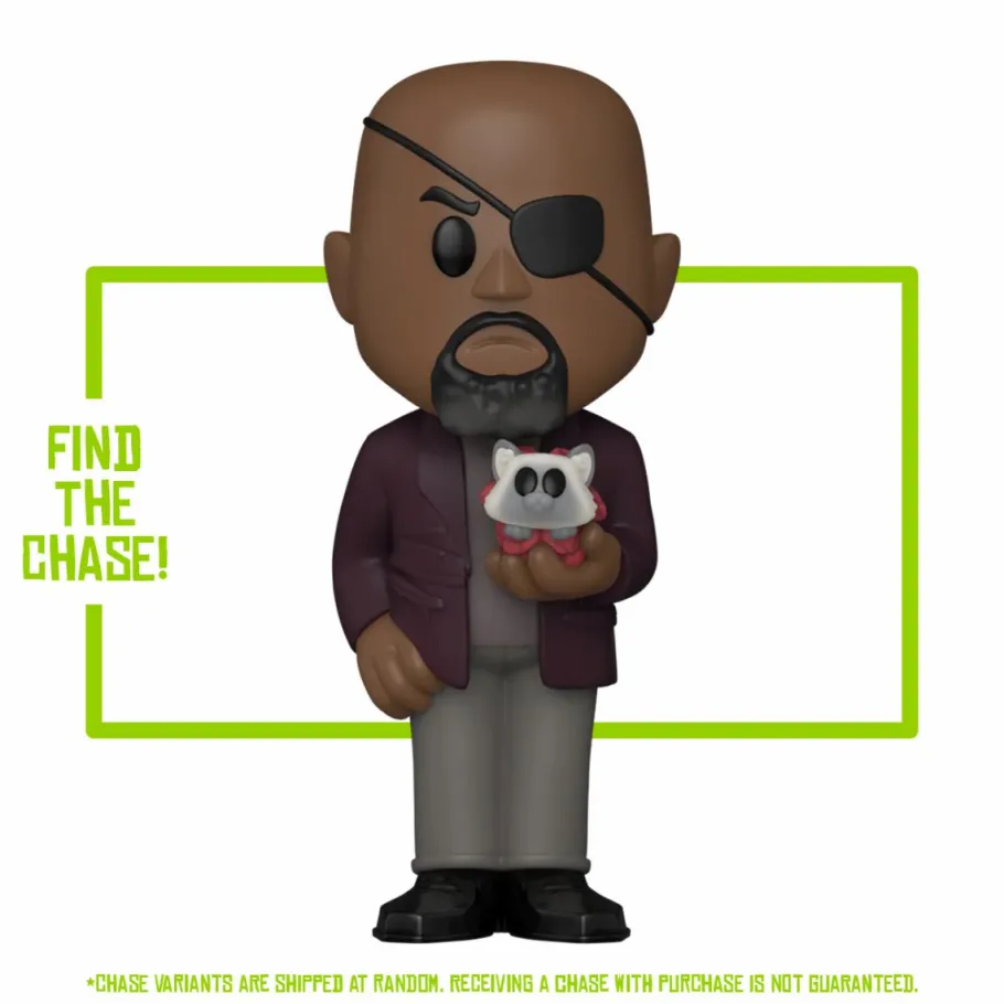 Designer Vinyl>The Marvels (2023) - Nick Fury Vinyl SODA Figure in Collector Can