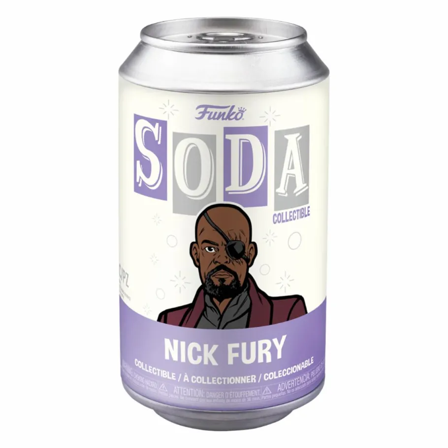 Designer Vinyl>The Marvels (2023) - Nick Fury Vinyl SODA Figure in Collector Can