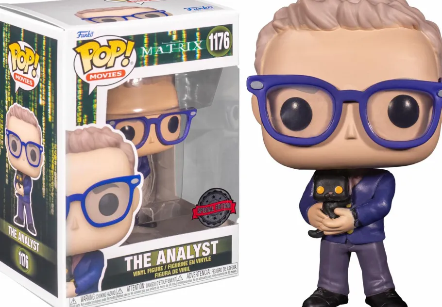 Standard Pop!>The Matrix Resurrections – The Analyst Pop! Vinyl Figure