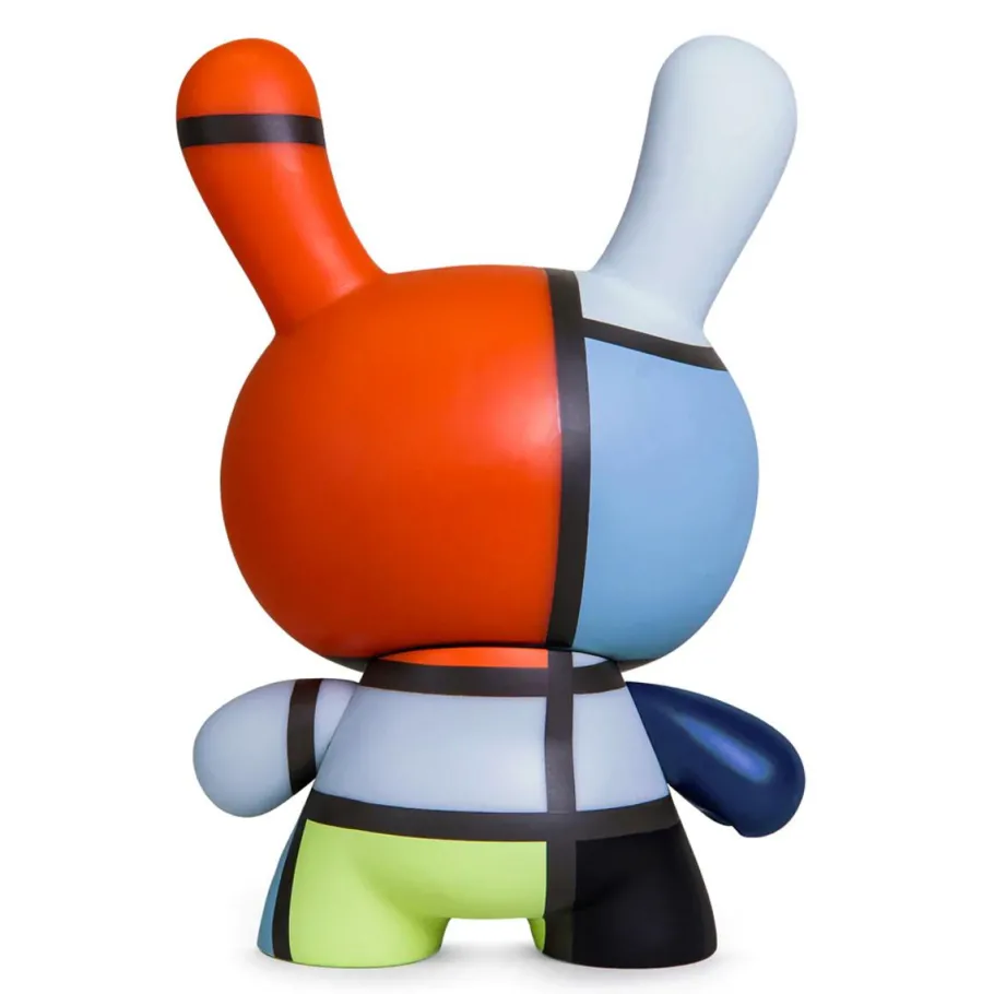 Dunny & Labbit>Art/Design The Met - Mondrian Composition Masterpiece Dunny 8" Vinyl Figure