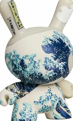 Dunny & Labbit>Art/Design The Met - The Great Wave by Katsushika Hokusai Masterpiece Dunny 20" Vinyl Figure