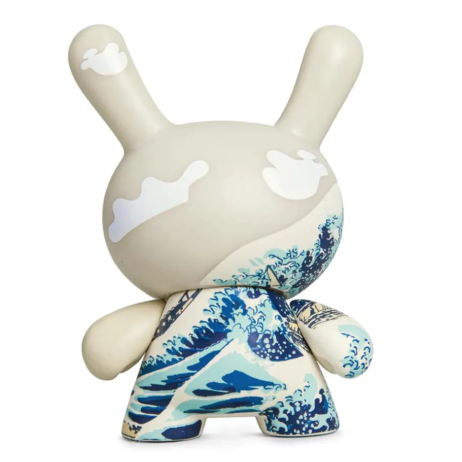 Dunny & Labbit>Kidrobot The Met - The Great Wave by Katsushika Hokusai Masterpiece Dunny 3" Vinyl Figure