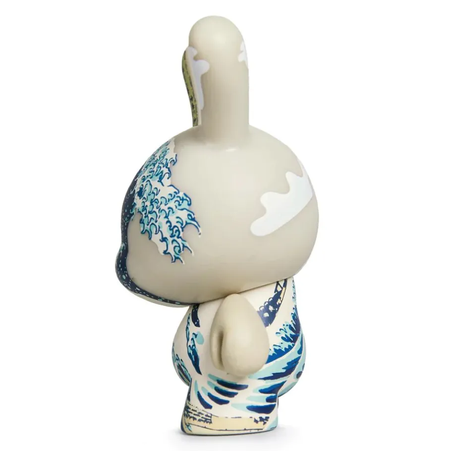 Dunny & Labbit>Kidrobot The Met - The Great Wave by Katsushika Hokusai Masterpiece Dunny 3" Vinyl Figure