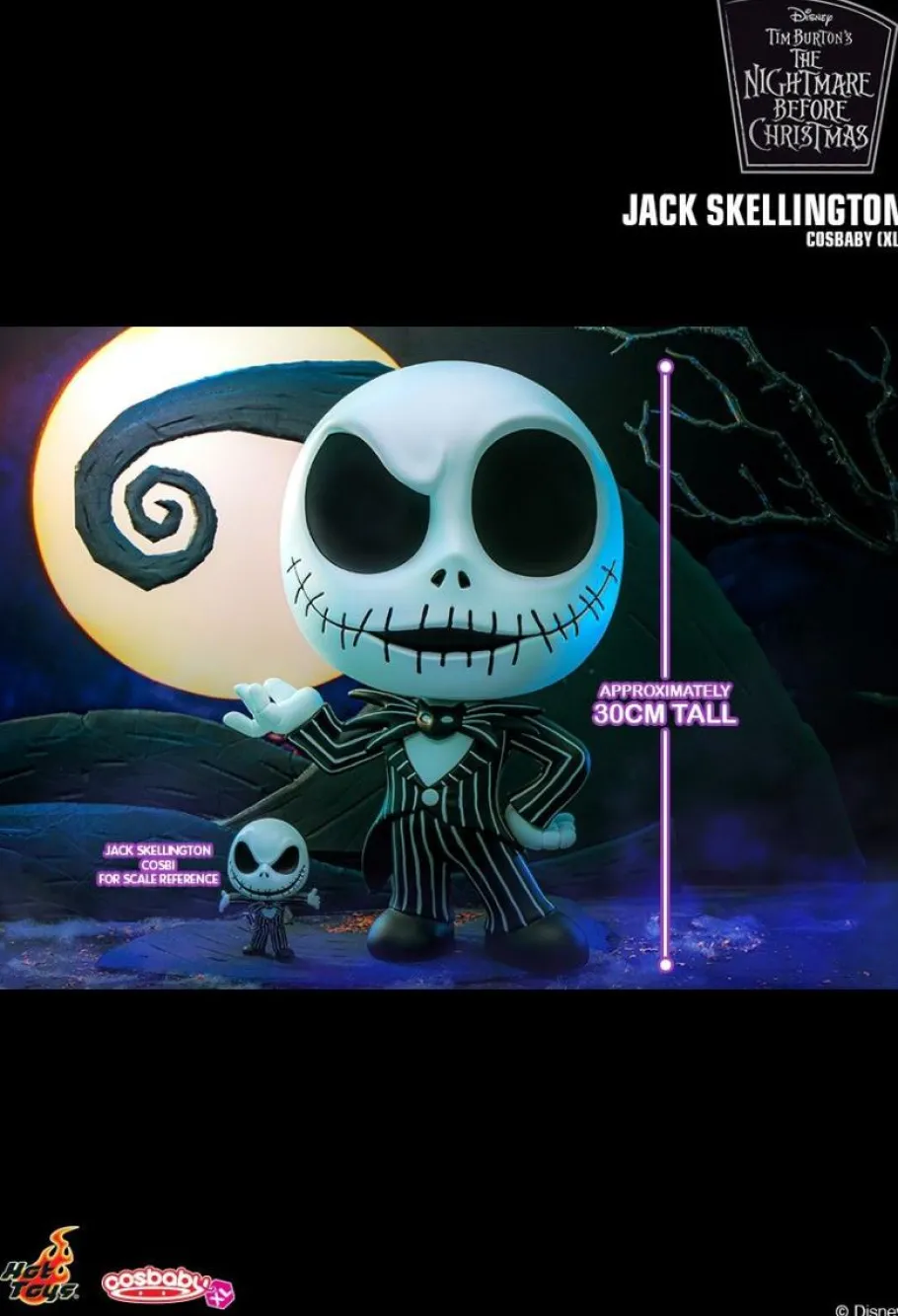 Cosbaby>The Nightmare Before Christmas - Jack Skellington Cosbaby (XL) Hot Toys Figure