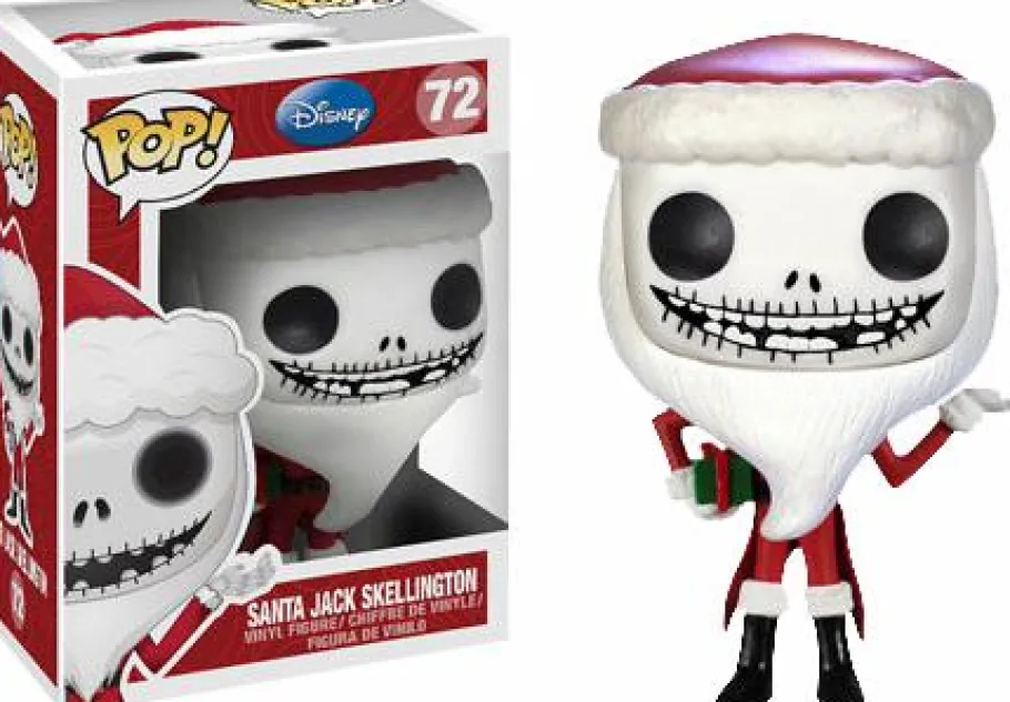 Standard Pop!>The Nightmare Before Christmas - Santa Jack Skellington Pop! Vinyl Figure