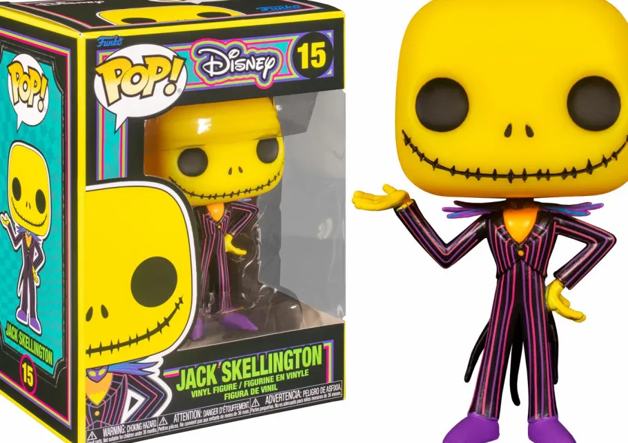 Pop! Bundles>The Nightmare Before Christmas - Blacklight Santa Jack Is Coming To Pop! Vinyl Bundle (Set of 7)