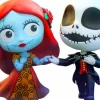 Cosbaby>The Nightmare Before Christmas - Jack Skellington & Sally Dancing Cosbaby (S) Hot Toys Figure 2-Pack