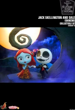 Cosbaby>The Nightmare Before Christmas - Jack Skellington & Sally Dancing Cosbaby (S) Hot Toys Figure 2-Pack