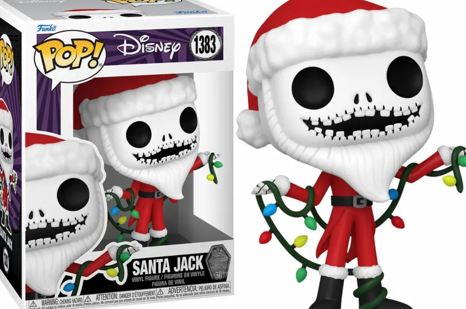 Standard Pop!>The Nightmare Before Christmas 30th Anniversary - Santa Jack Pop! Vinyl Figure