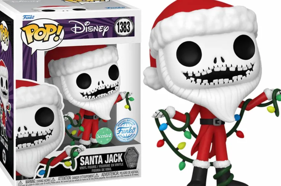 Standard Pop!>The Nightmare Before Christmas 30th Anniversary - Santa Jack (Scented) Pop! Vinyl Figure