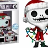 Standard Pop!>The Nightmare Before Christmas - Santa Jack & Christmas Sally 30th Anniversary Diamond Glitter Pop! Vinyl Figure 2-Pack (Popcultcha Exclusive)