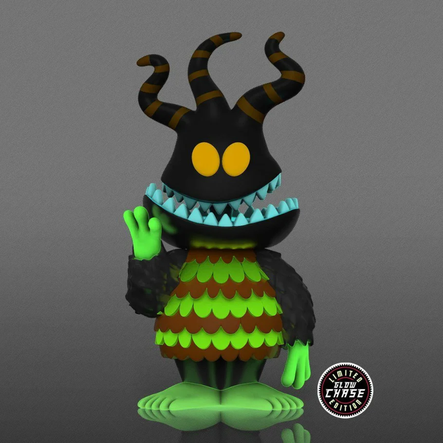Designer Vinyl>The Nightmare Before Christmas - Harlequin Demon Vinyl SODA Figure in Collector Can (International Edition)