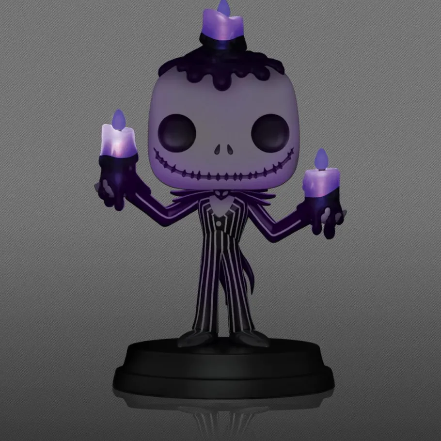 Super-Sized Pop!>The Nightmare Before Christmas : Halloween - Jack Skellington (Lights Up) Super Sized 6" Pop! Vinyl Figure