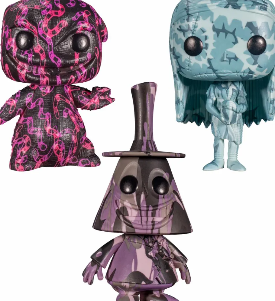 Pop! Bundles>The Nightmare Before Christmas - Sally, Mayor & Oogie Artist Series Pop! Vinyl Bundle (Set of 3)