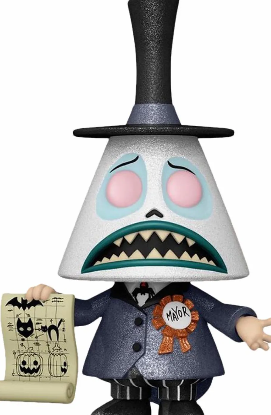 Standard Pop!>The Nightmare Before Christmas - Mayor with Megaphone Diamond Glitter Pop! Vinyl Figure