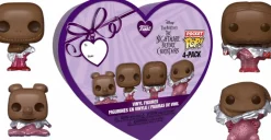 Designer Vinyl>The Nightmare Before Christmas - Valentines 2024 (Chocolate) Pocket Pop! Box 4-Pack