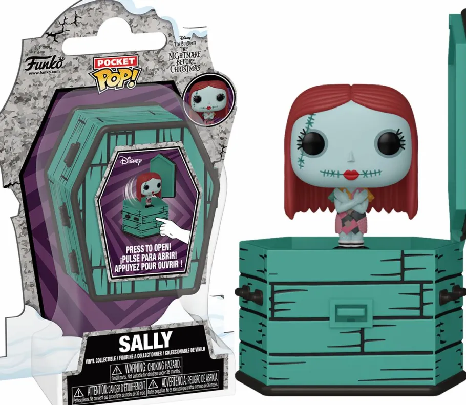 Standard Pop!>The Nightmare Before Christmas - Sally in Coffin Pocket Pop! Vinyl Figure