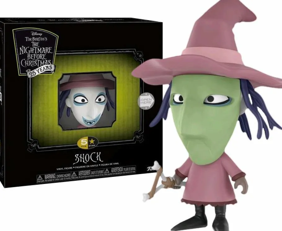 Designer Vinyl>The Nightmare Before Christmas - Shock 5 Star 4” Vinyl Figure