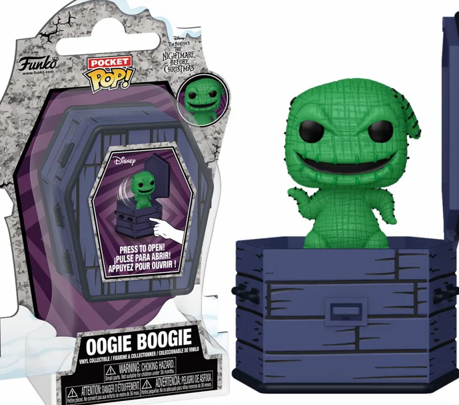 Standard Pop!>The Nightmare Before Christmas - Oogie Boogie in Coffin Pocket Pop! Vinyl Figure