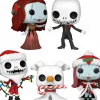 Pop! Bundles>The Nightmare Before Christmas 30th Anniversary - Merry Halloween Pop! Vinyl Bundle (Set of 5)