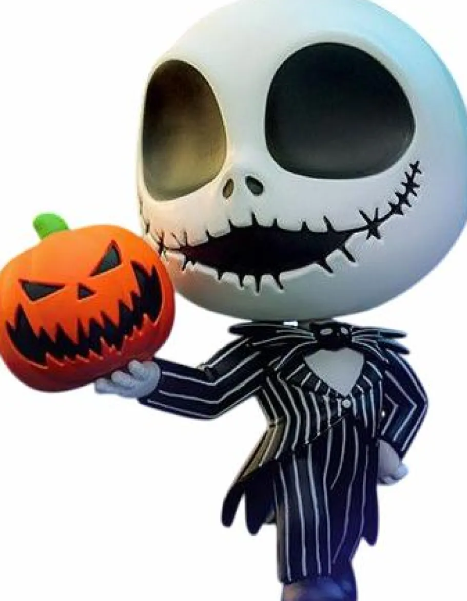 Cosbaby>The Nightmare Before Christmas - Jack Skellington with Pumpkin Cosbaby (S) Hot Toys Figure