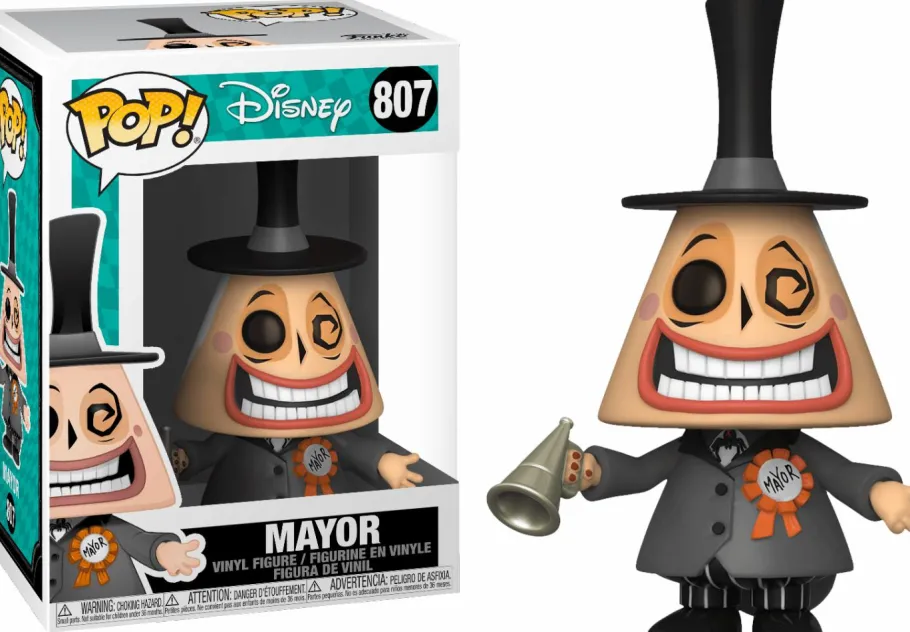 Standard Pop!>The Nightmare Before Christmas - Mayor with Megaphone Pop! Vinyl Figure