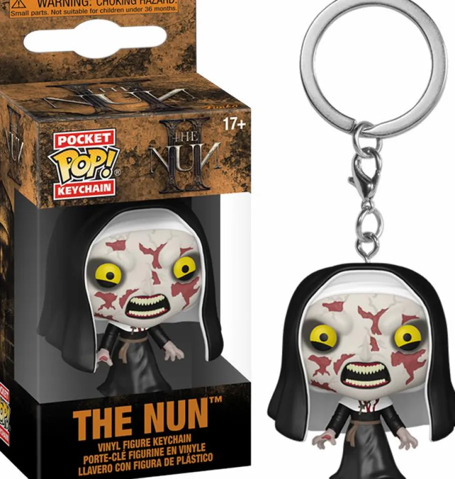 Pop! Keychains>The Nun II - (Levitating) Pocket Pop! Keychain