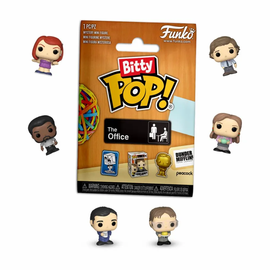 Blind Box>The Office - Bitty Pop! Blind Bag Vinyl Figure (Display of 32 Units)
