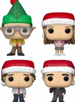 Pop! Bundles>The Office - Christmas Tree Holiday Box Pocket Pop! Vinyl 4-Pack