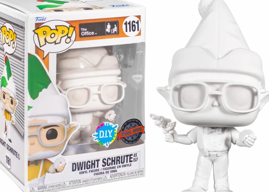 Standard Pop!>The Office - Dwight Schrute as Elf DIY Pop! Vinyl Figure