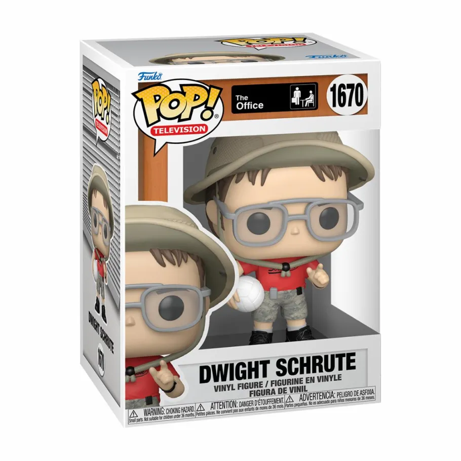 Standard Pop!>The Office - Dwight Schrute (Volleyball) Pop! Vinyl Figure