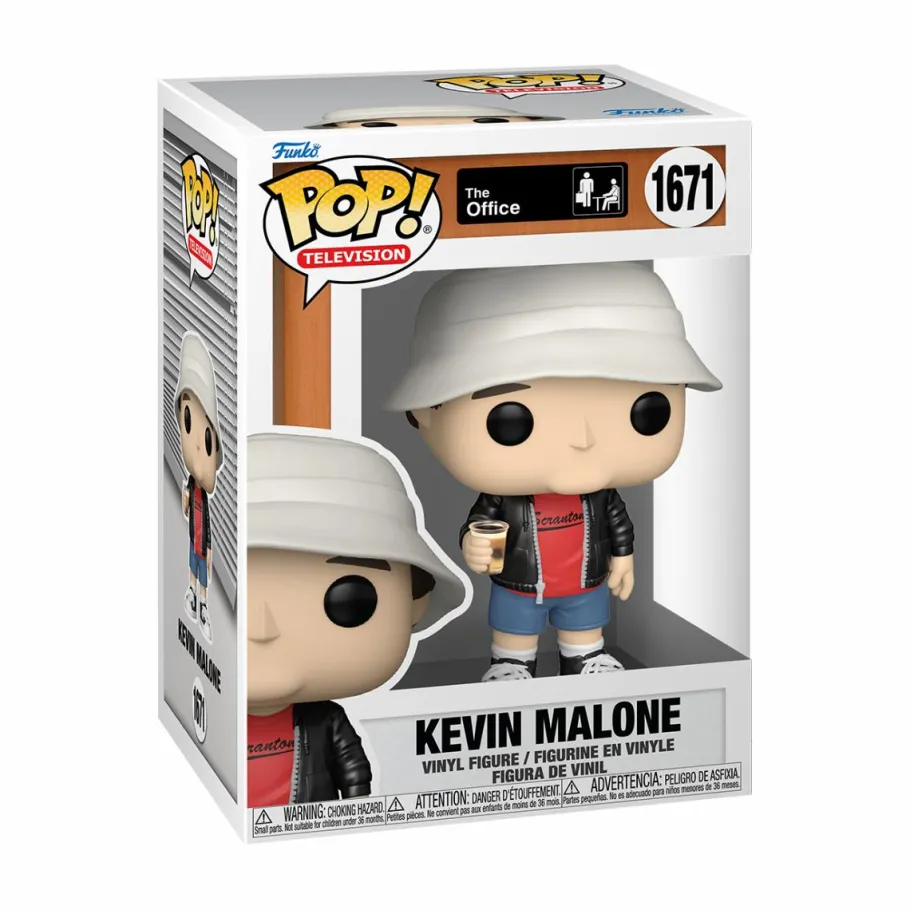 Standard Pop!>The Office - Kevin Malone With Drink Pop! Vinyl Figure