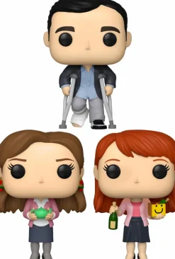 Pop! Bundles>The Office - Tea & Crutches Pop! Vinyl Bundle (Set of 3)