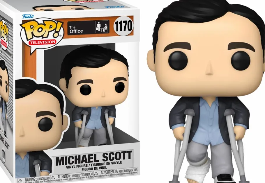 Pop! Bundles>The Office - Tea & Crutches Pop! Vinyl Bundle (Set of 3)