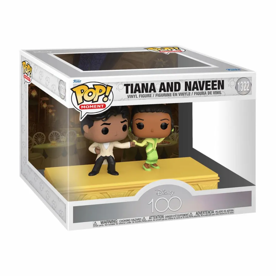 Pop! Moments>The Princess and the Frog (2009) - Tiana & Naveen Disney 100th Pop! Moment Vinyl Figure