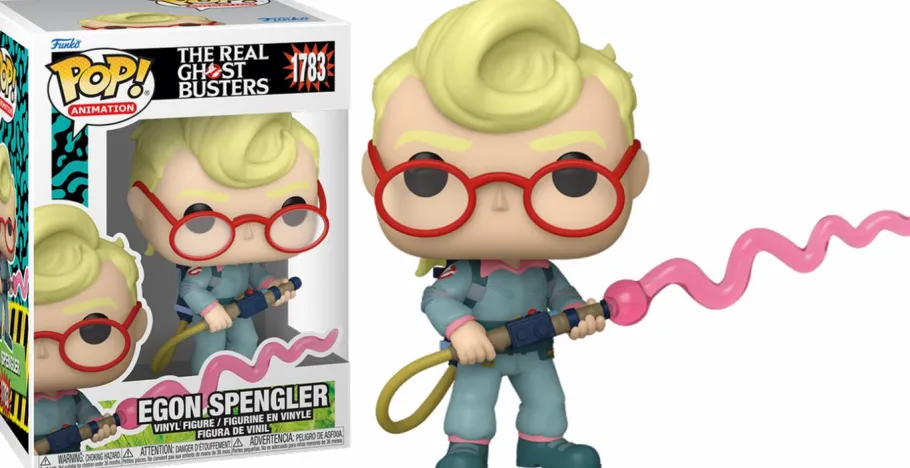 Standard Pop!>Ghostbusters The Real (1986) - Egon Spengler Pop! Vinyl Figure