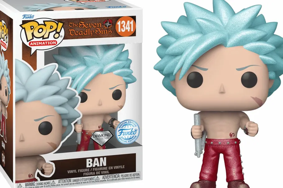 Standard Pop!>Seven Deadly Sins The - Ban Diamond Glitter Pop! Vinyl Figure (Popcultcha Exclusive)