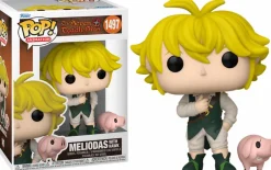 Standard Pop!>Seven Deadly Sins The - Meliodas with Hawk Pop! Vinyl Figure