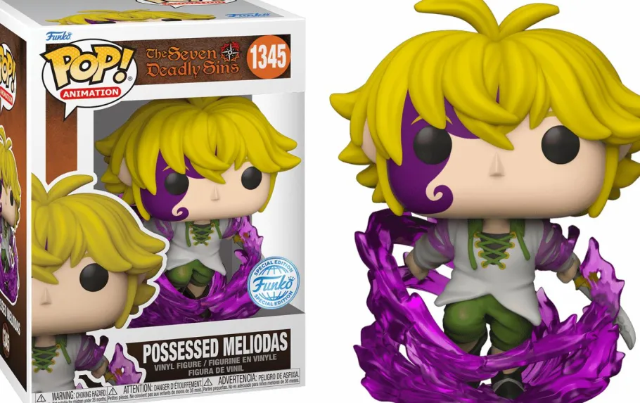 Standard Pop!>Seven Deadly Sins The - Possessed Meliodas Pop! Vinyl Figure (Popcultcha Exclusive)