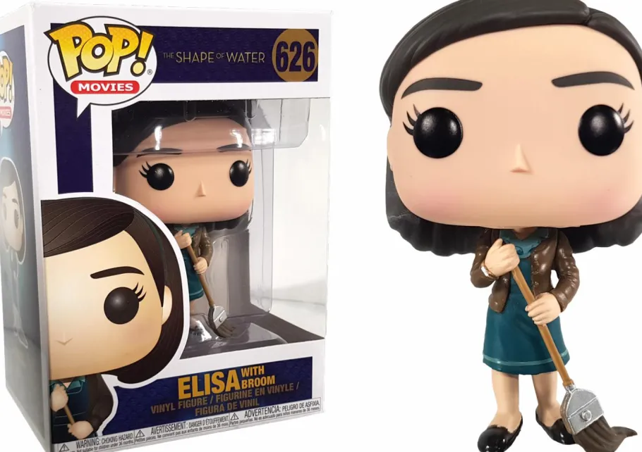 Standard Pop!>The Shape Of Water - Elisa with Broom Pop! Vinyl Figure