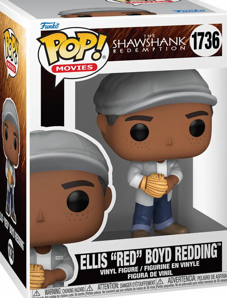 Standard Pop!>Shawshank Redemption, The The Shawshank Redemption - Ellis 'Red' Boyd Redding Pop! Vinyl Figure
